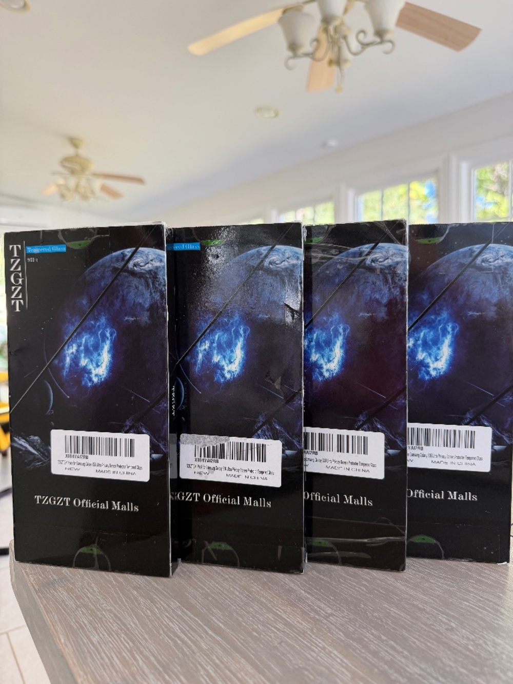 📱 TZGZT Official Mall Tempered Glass Privacy Screen Protectors (Bundle of 4) 📱